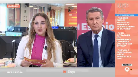 Núñez Feijóo: "La de Torrente la veré porque es un éxito de taquilla y una buena sátira de la política actual" Núñez Feijóo: "La de Torrente la veré porque es un éxito de taquilla y una buena sátira de la política actual"