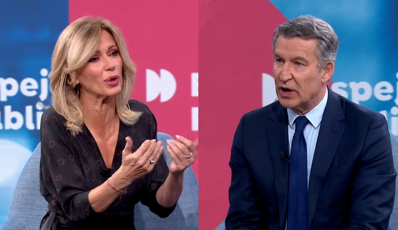 Feijóo en Espejo Público.