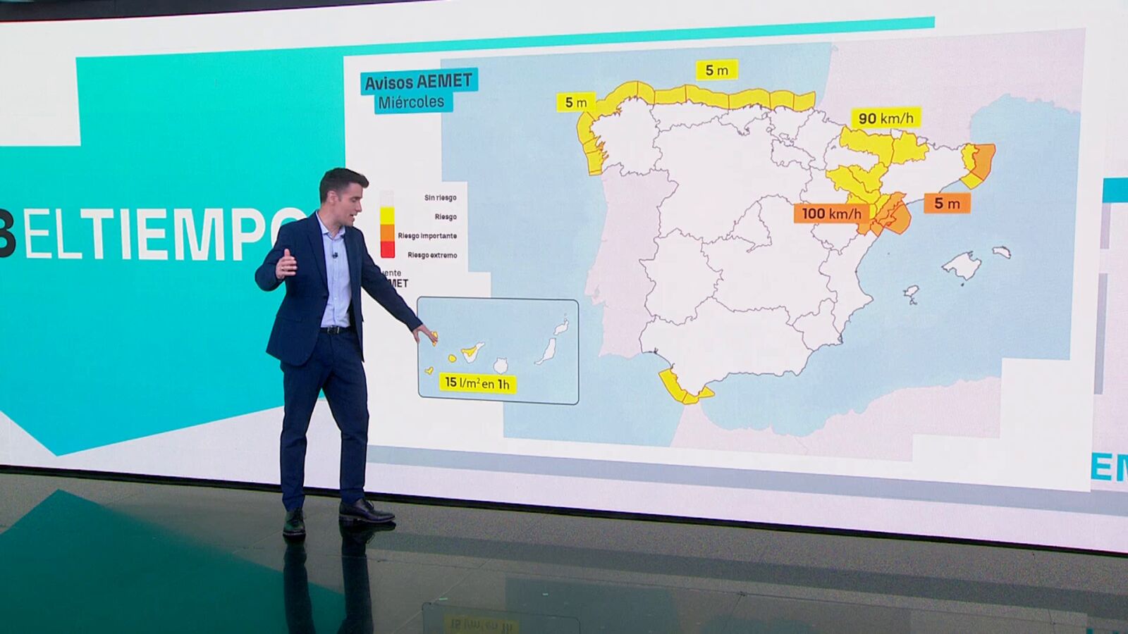 Therese se aleja de Canarias y el frío se acerca a la Península: toda la previsión de César Gonzalo 