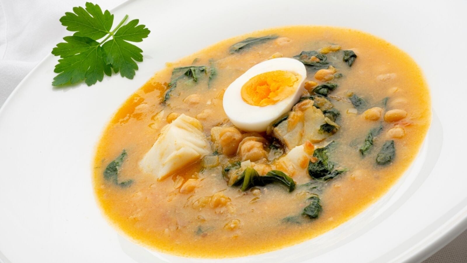 Arguiñano, sobre el potaje de garbanzos con espinacas y bacalao: 
