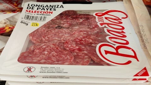 Longaniza del pay&eacute;s Boadas 1880.