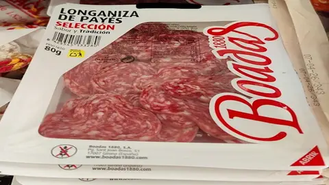 Longaniza del payés Boadas 1880. Longaniza del payés Boadas 1880.