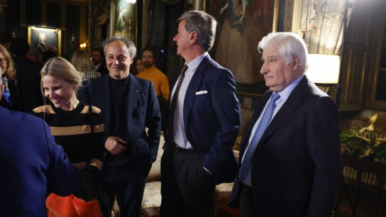 Hermanos Alba, en el Palacio de Liria en Madrid