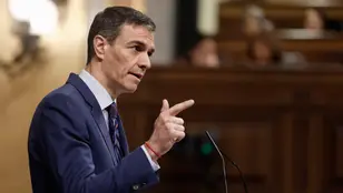 El presidente del Gobierno, Pedro Sánchez