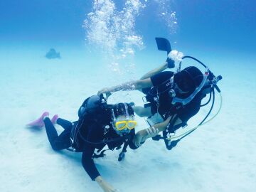 La inolvidable experiencia del buceo de los S&aacute;nchez Saborido