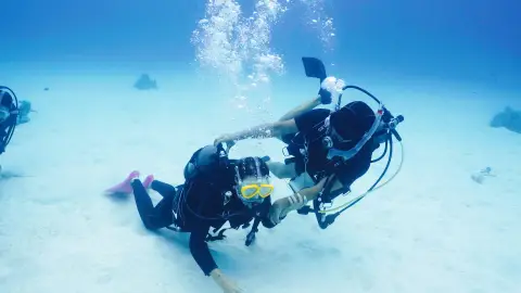 La inolvidable experiencia del buceo de los Sánchez Saborido La inolvidable experiencia del buceo de los Sánchez Saborido