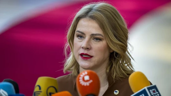 Evika Silina, Primera Ministra de Letonia. Evika Silina, Primera Ministra de Letonia.