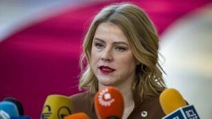 Evika Silina, Primera Ministra de Letonia.