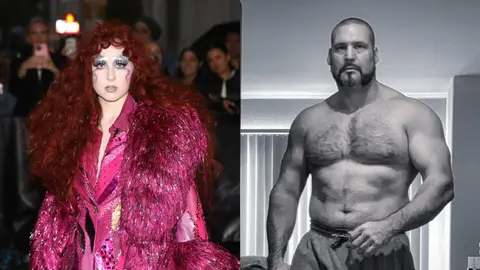 Chappell Roan y el guardaespaldas Pascal Duvier Chappell Roan y el guardaespaldas Pascal Duvier