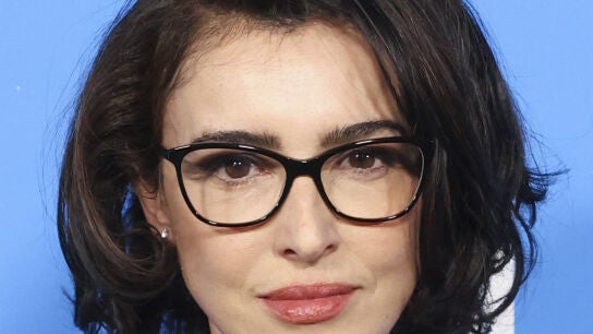 Blanca Romero ante los micr&oacute;fonos