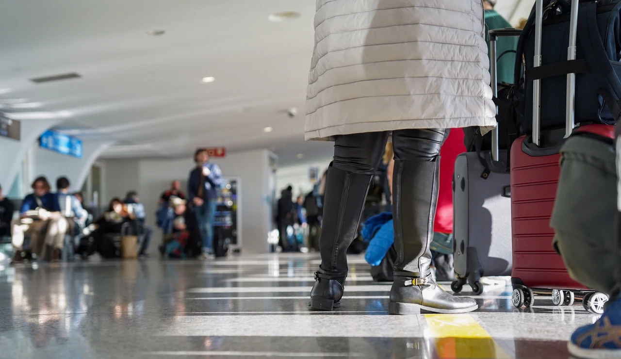 Huelga en aeropuerto