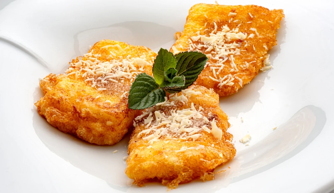 Leche frita con chocolate blanco, de Arguiñano: "Un postre tradicional y casero que lo puede hacer cualquiera"