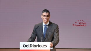 Pedro S&aacute;nchez, en la VI edici&oacute;n del Foro Econ&oacute;mico de elDiario.es
