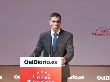 Pedro S&aacute;nchez, en la VI edici&oacute;n del Foro Econ&oacute;mico de elDiario.es