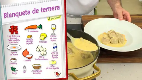 Ingredientes Blanqueta de ternera Ingredientes Blanqueta de ternera
