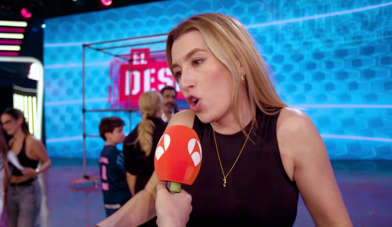 La alegr&iacute;a de Eva Soriano, tras la Gran Final de El Desaf&iacute;o