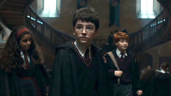 Escena del tr&aacute;iler de la serie de Harry Potter
