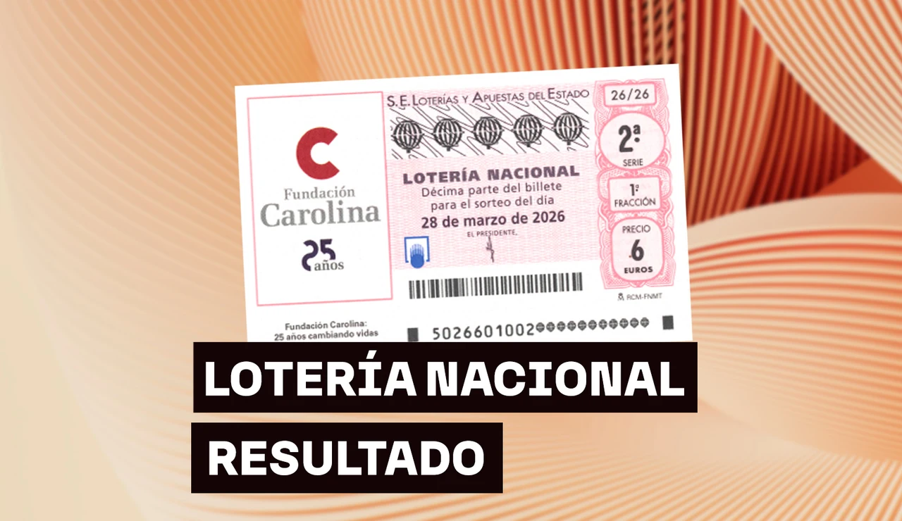 Sorteo Lotería Nacional: Comprobar décimo de hoy sábado 28 de marzo, en directo
