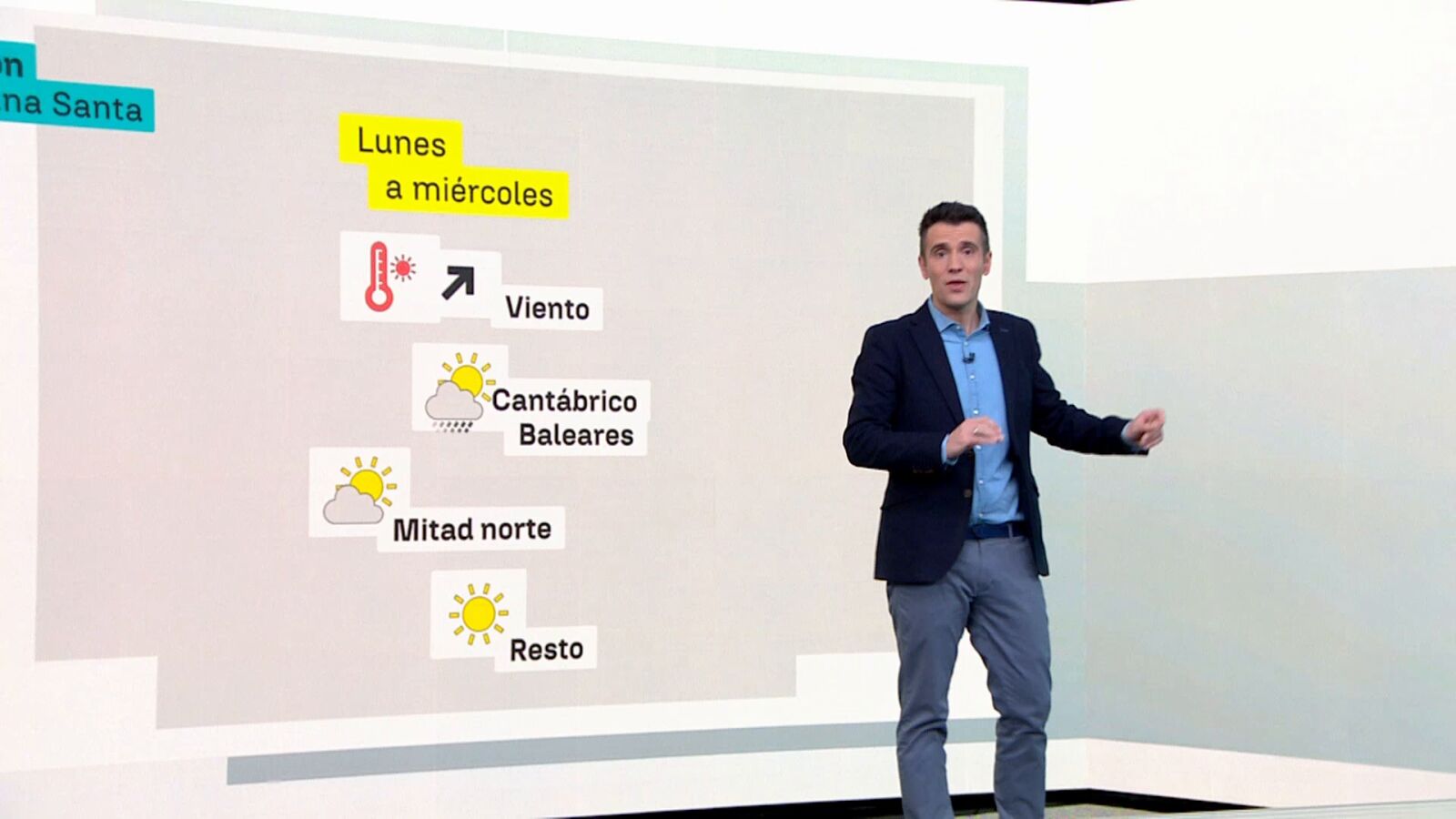 Semana Santa de invierno en su inicio y muy primaveral en su final: toda la previsión de César Gonzalo 