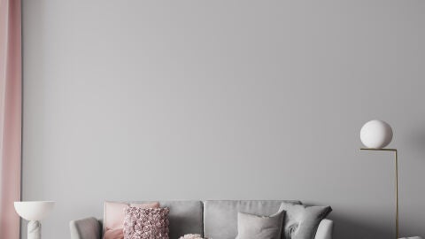 Casa decorada en tonos beige