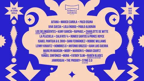 Line Up - Icónica Santalucía Sevilla Fest Line Up - Icónica Santalucía Sevilla Fest