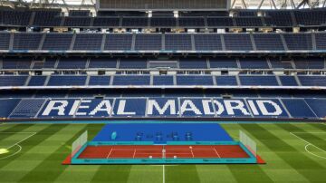 El Santiago Bernab&eacute;u se convertir&aacute; en una pista de tenis