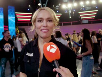 Patricia Conde, Jos&eacute; Y&eacute;lamo y Jessica Goicoechea tras la Gran Final de El Desaf&iacute;o