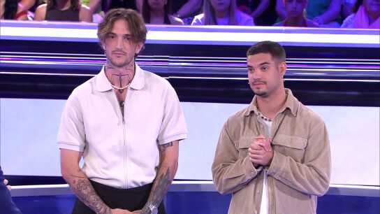 Juan y Marcos, concursantes de Atrapa un mill&oacute;n