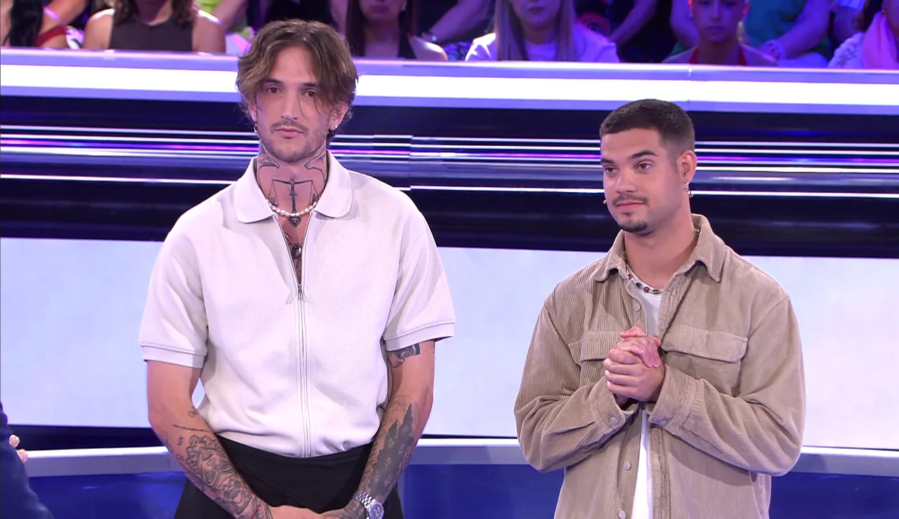 Juan y Marcos, concursantes de Atrapa un millón