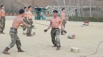 Maniobras en Corea del Norte Maniobras en Corea del Norte