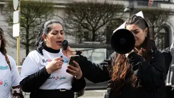 Khadija Amin, activista y periodista afgana residente en España desde 2021. Khadija Amin, activista y periodista afgana residente en España desde 2021.
