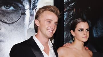 Tom Felton y Emma Watson