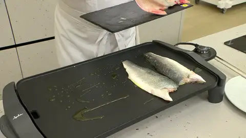 Haz las lubinas a la plancha Haz las lubinas a la plancha