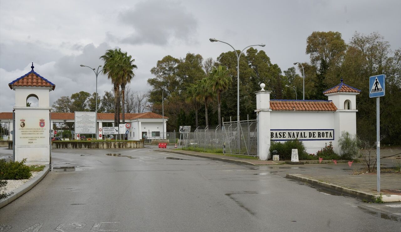 Imagen de archivo de la base de Rota