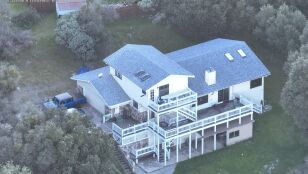 Casa vacacional del detenido en Oakhurst