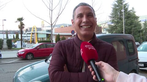 Pitingo hablando con la prensa