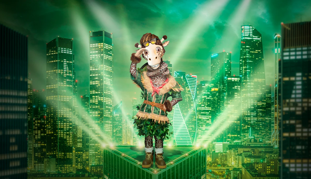 Jirafa, nueva mascara de Mask Singer