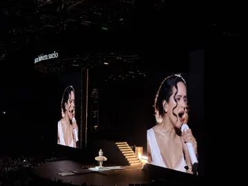 Rosalía en su concierto en Madrid Rosalía en su concierto en Madrid