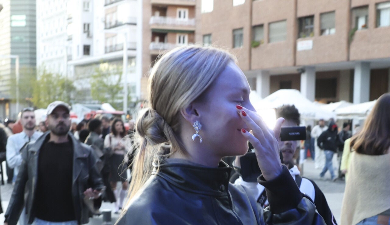 Ester Exp&oacute;sito en el concierto de Rosal&iacute;a