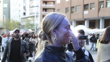 Ester Exp&oacute;sito en el concierto de Rosal&iacute;a