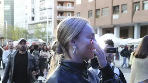 Ester Expósito en el concierto de Rosalía Ester Expósito en el concierto de Rosalía
