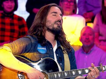 &iexcl;Impresionante! El &ldquo;regalazo&rdquo; de Andr&eacute;s Su&aacute;rez al cantar su nuevo single en Pasapalabra