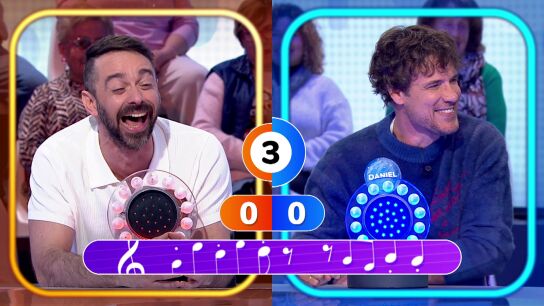 &iexcl;Desternillante! Alberto Amarilla y Daniel Grao convierten La Pista en un duelo de chistes