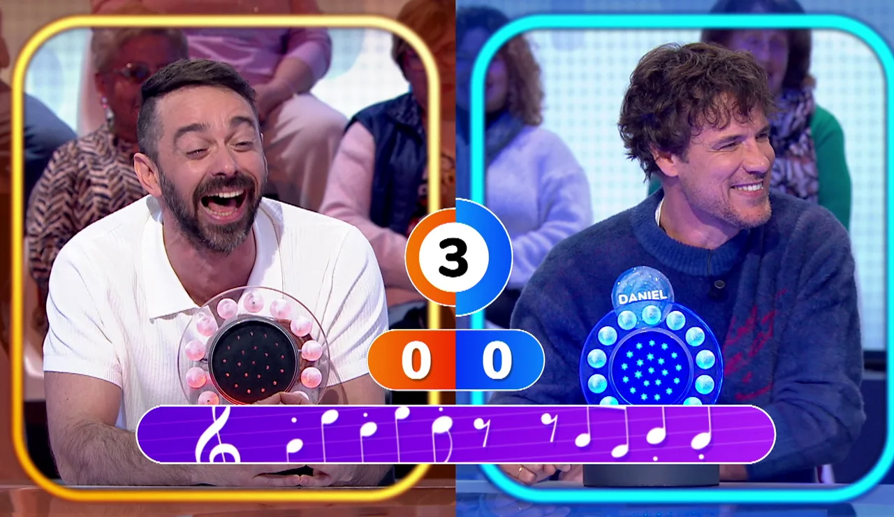 ¡Desternillante! Alberto Amarilla y Daniel Grao convierten La Pista en un duelo de chistes