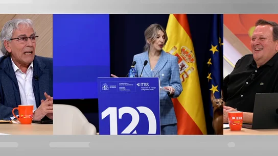 Yolanda Díaz en Espejo Público. Yolanda Díaz en Espejo Público.