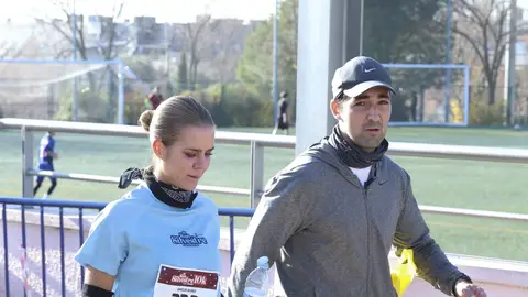 Amelia Bono haciendo deporte junto a su novio Amelia Bono haciendo deporte junto a su novio