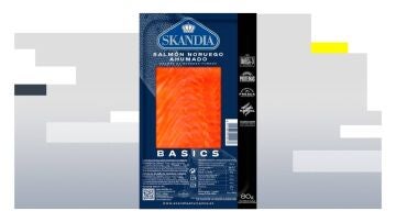 Salm&oacute;n noruego ahumado 'Skandia'