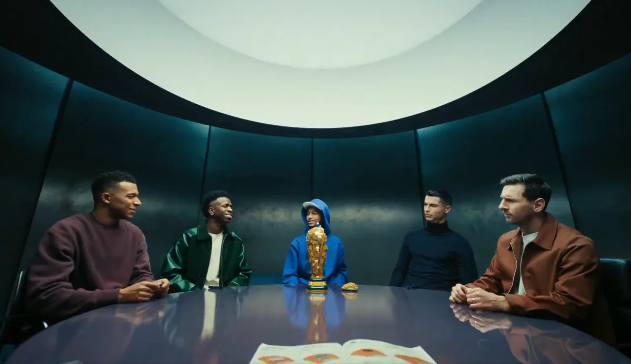 Vinícius y Mbappé se sientan con Messi y Cristiano