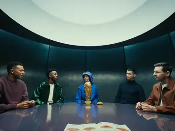 Vinícius y Mbappé se sientan con Messi y Cristiano Vinícius y Mbappé se sientan con Messi y Cristiano
