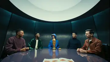 Vinícius y Mbappé se sientan con Messi y Cristiano Vinícius y Mbappé se sientan con Messi y Cristiano